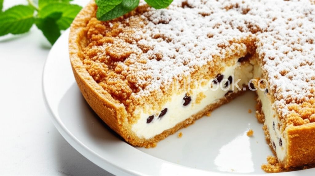 Cannoli Crumb Pie
