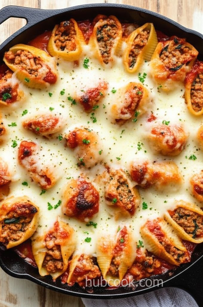 Cheesy Meatless Stuffed Shells