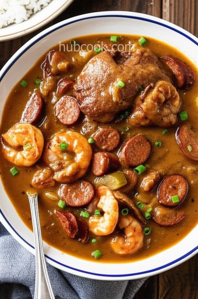 Chef John's Duck, Sausage, and Shrimp Gumbo