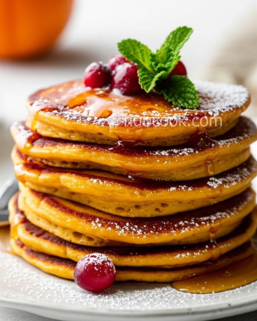 Chef John's Pumpkin Pancakes