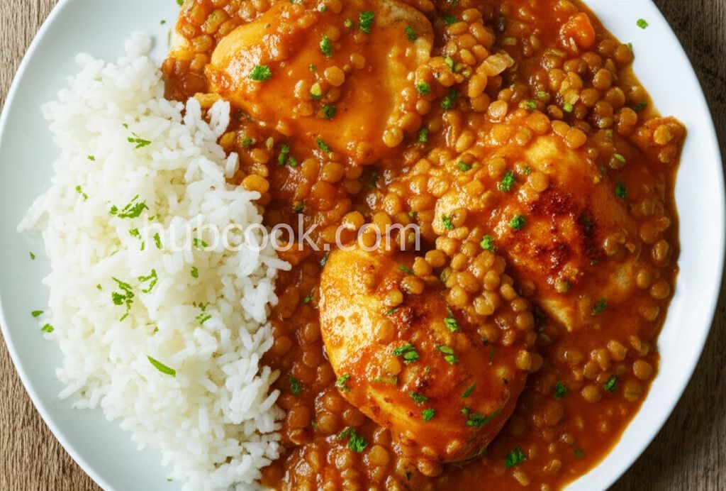 Chicken and Lentils