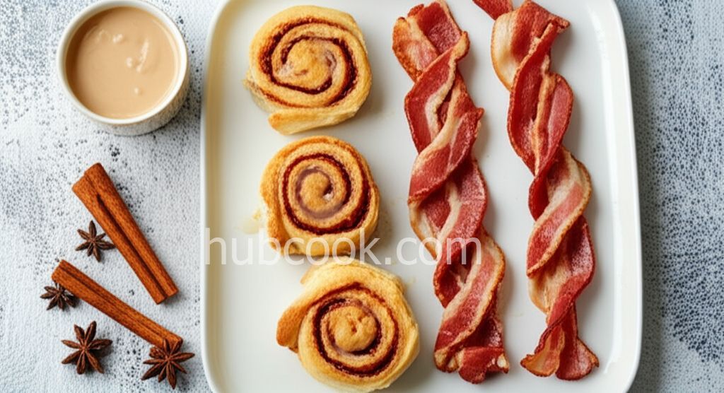 Cinnamon Roll Bacon Twists