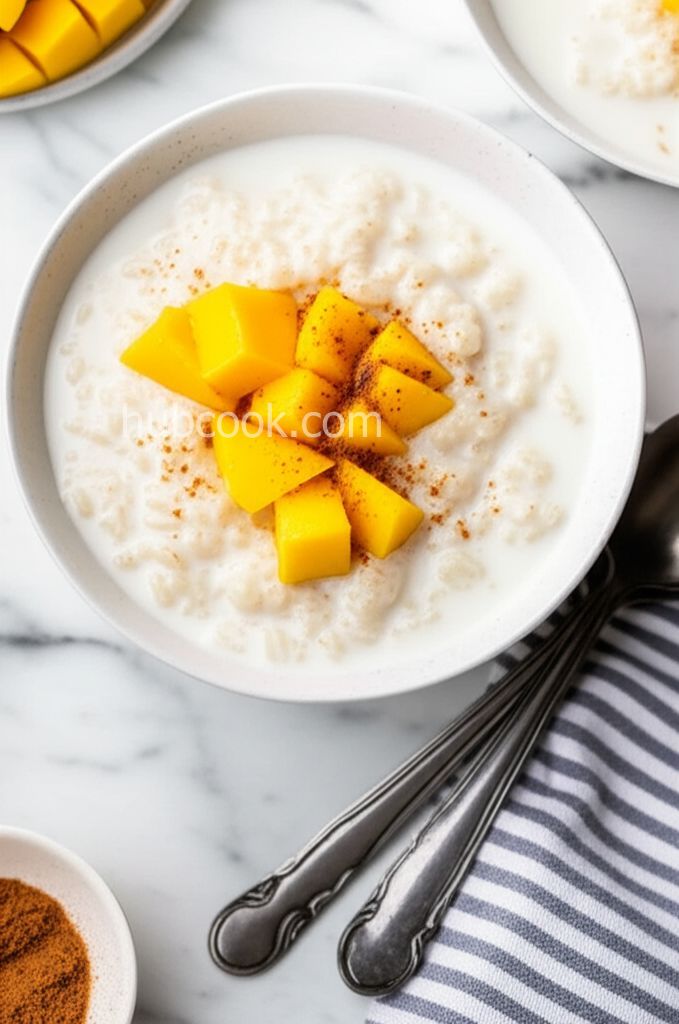 Coconut Milk Rice Pudding
