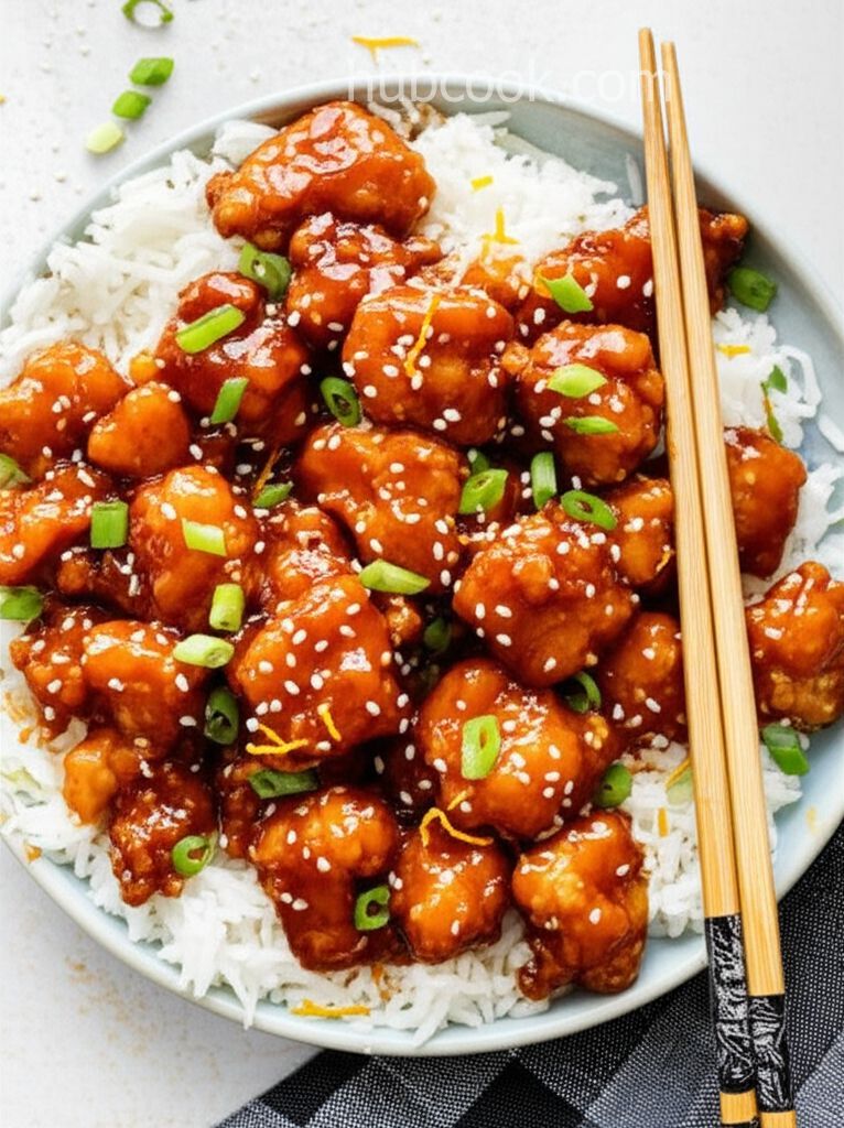 Copycat Panda Express Orange Chicken