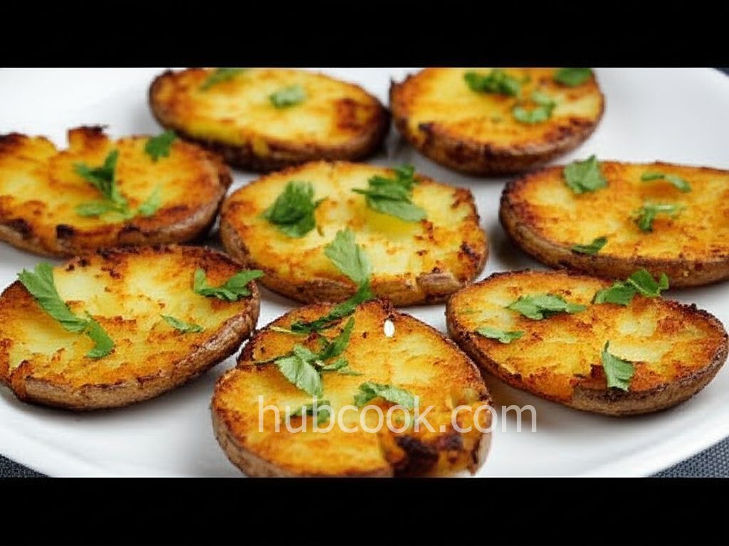 Crispy Chipotle Roasted Smashed Potatoes