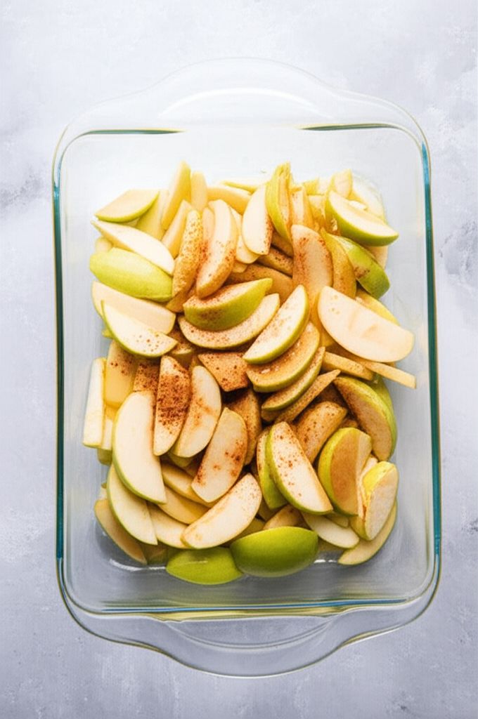 Easy Apple Crisp with Honey