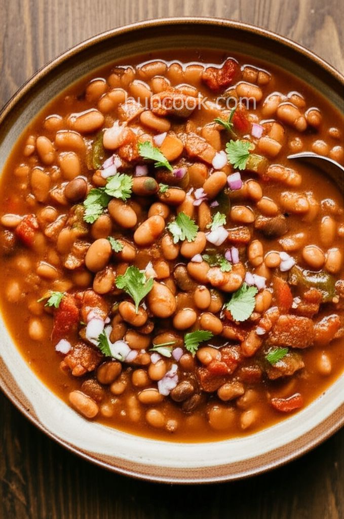 Easy Cowboy Beans (Frijoles Charros)