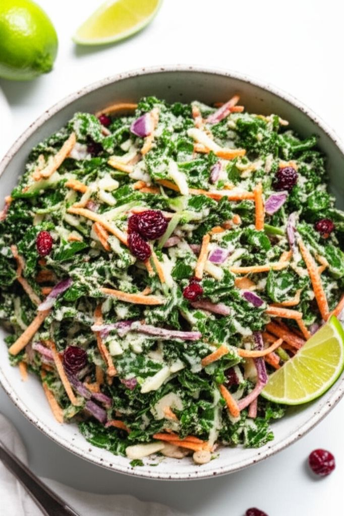 Easy Kale Slaw