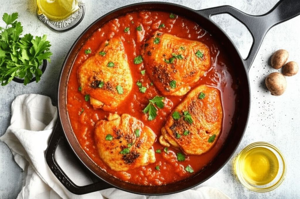 Ellen's Chicken Cacciatore