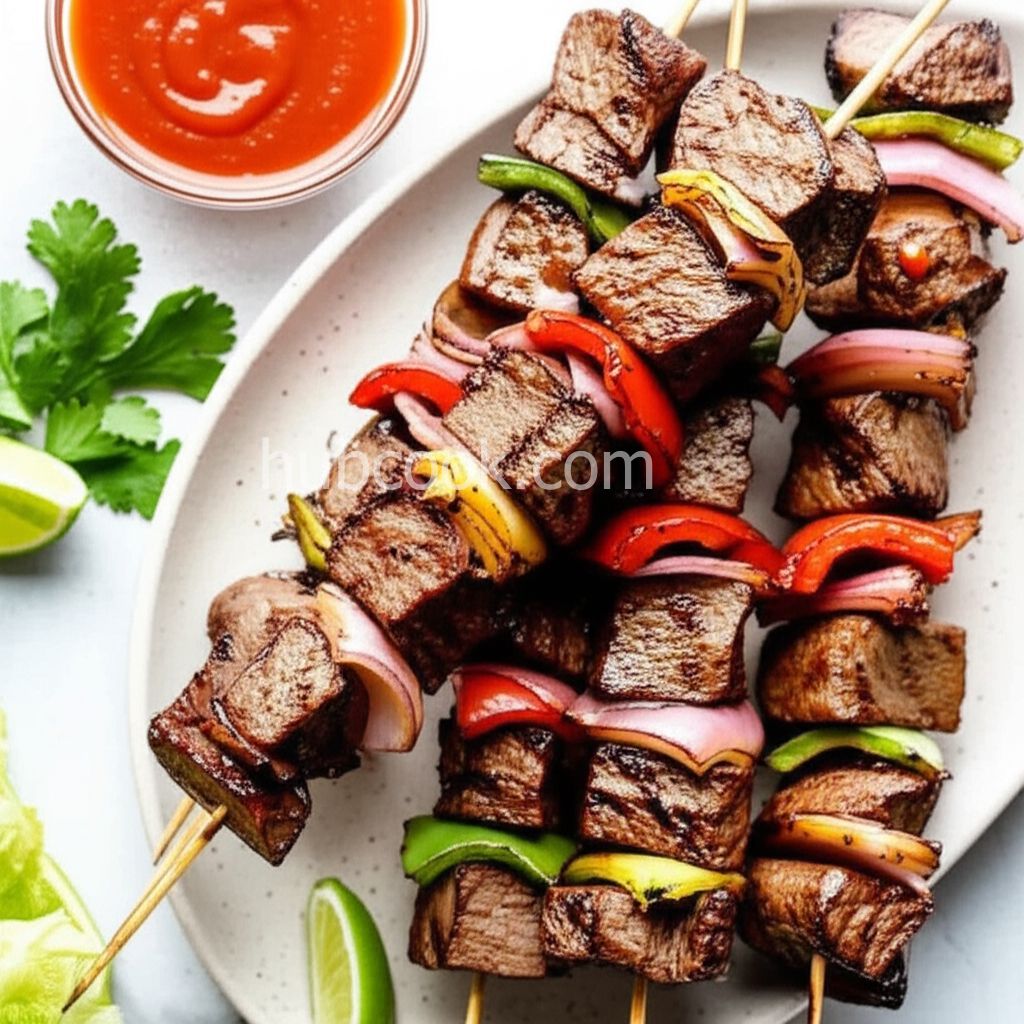 Fajitas On A Stick