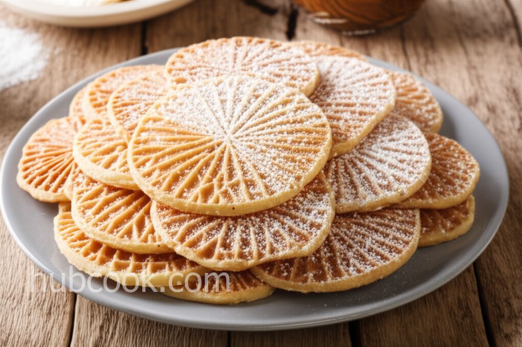 Grandma's Italian Pizzelle Cookies