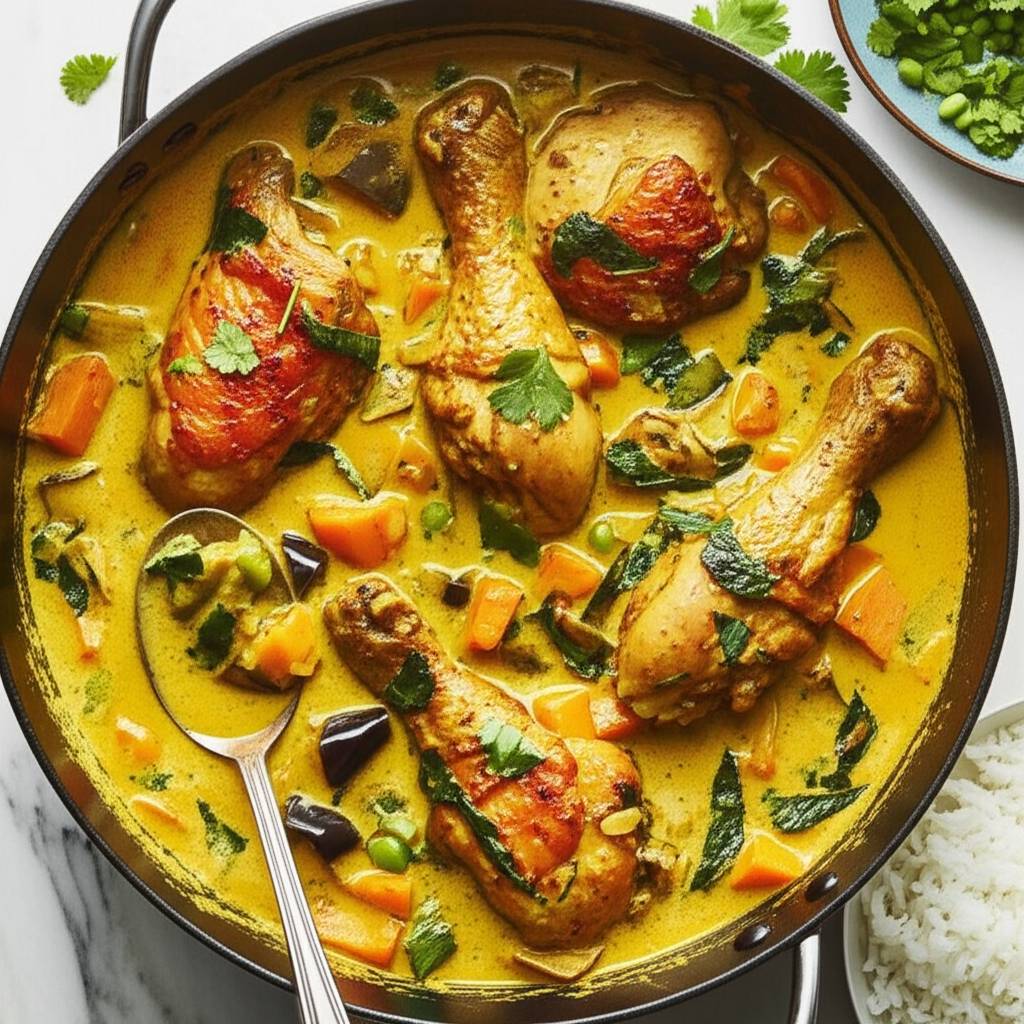 Green Coconut Chicken
