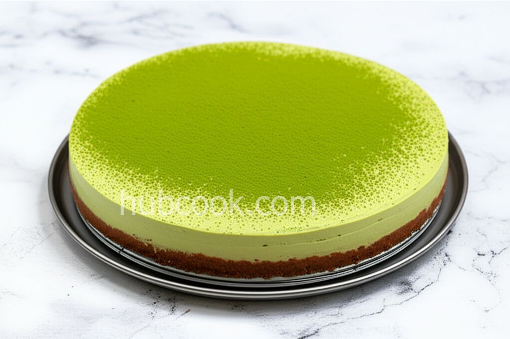 Green Tea Mousse Cheesecake
