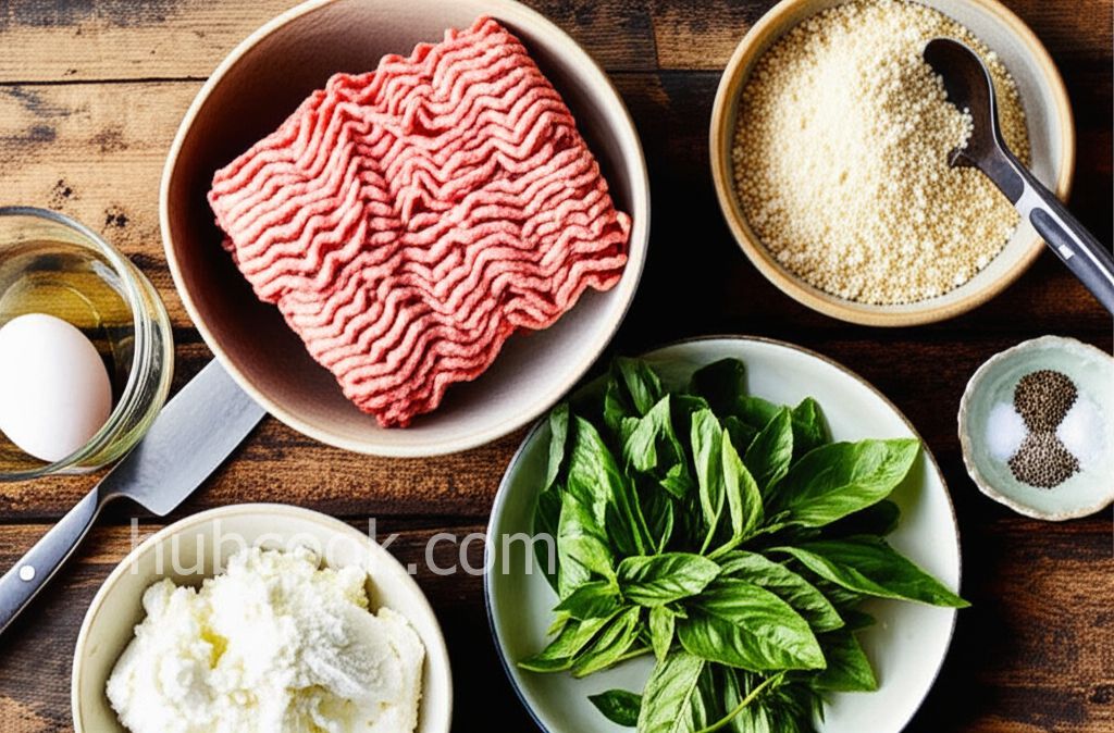 Ground Turkey-Ricotta Meatballs