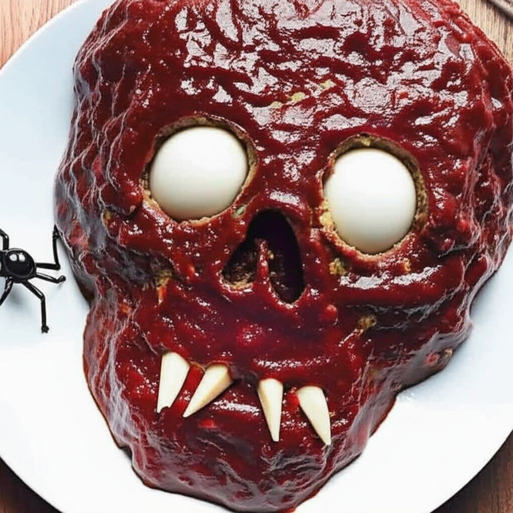 Halloween Zombie Meatloaf