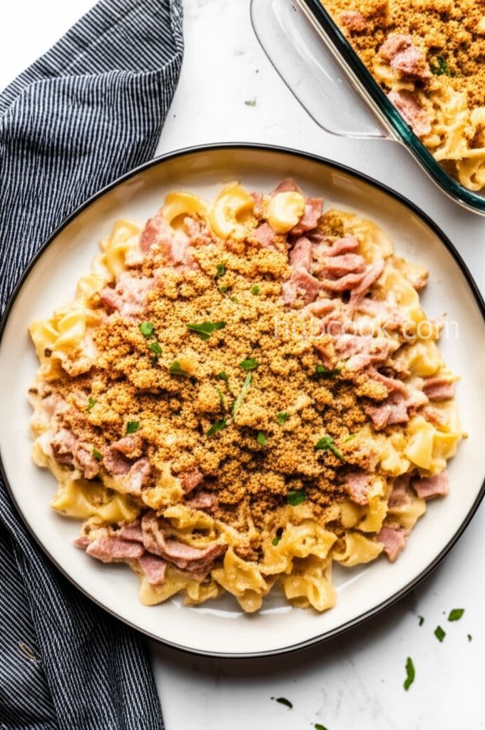 Ham and Noodle Casserole