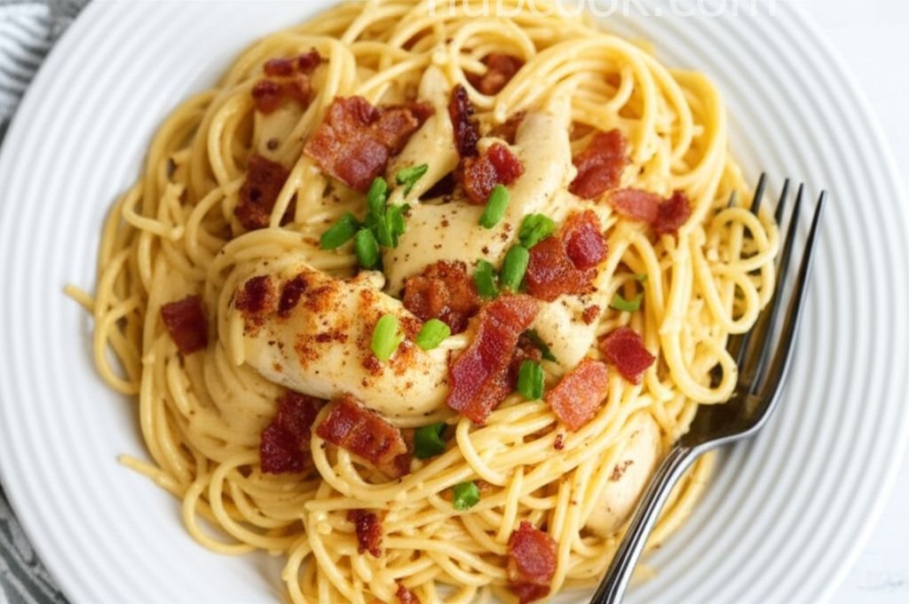 Honey Mustard Spaghetti
