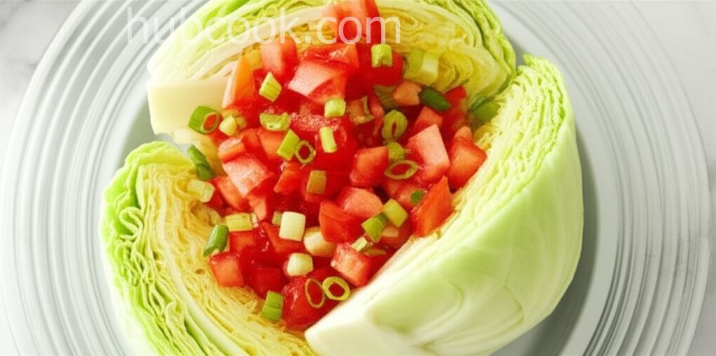 Iceberg Wedge Salad with Warm Bacon Dressing