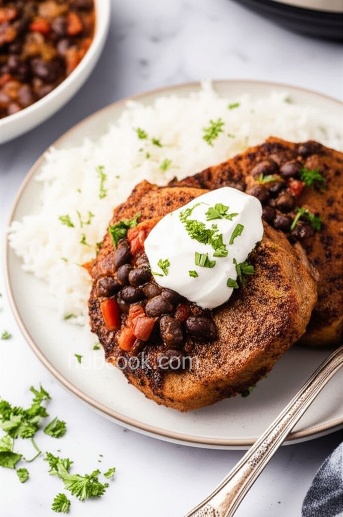 Instant Pot Black Bean Pork Chops