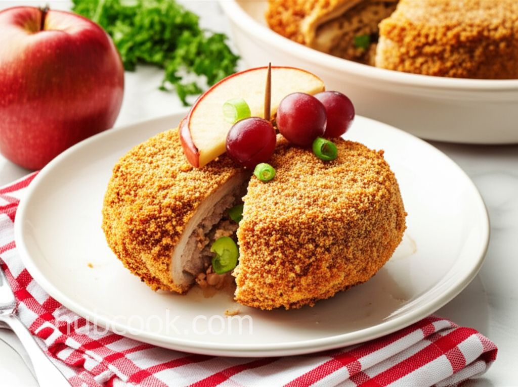 John's Baked Pork Chops Stuffed with Smoked Gouda and Bacon
