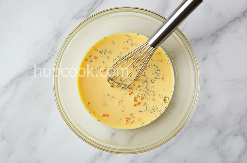 Leftover Corned Beef Omelet