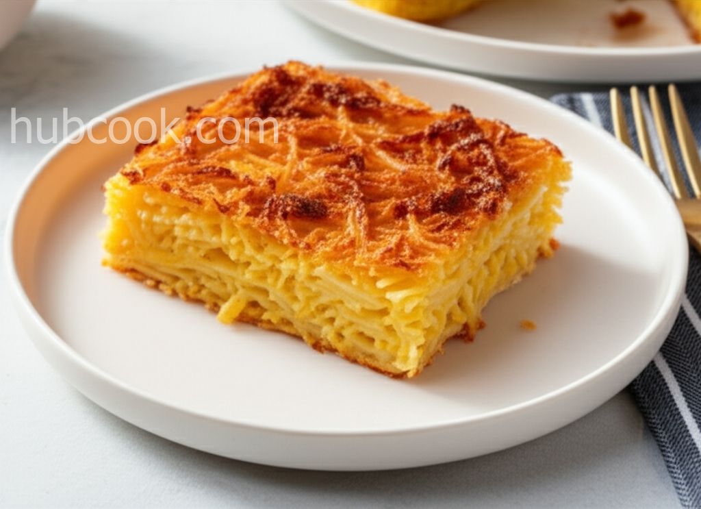 Lokshin Kugel (Noodle Pudding)
