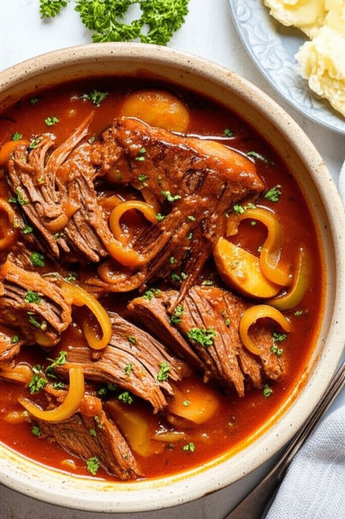 Melt-in-Your-Mouth Beef Cacciatore