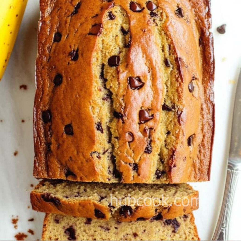 Peanut Butter Chocolate Chip Banana Bread
