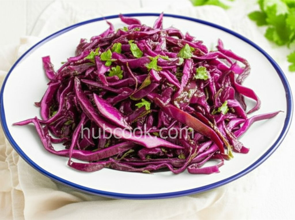 Red Cabbage With Apricots And Balsamic Vinegar
