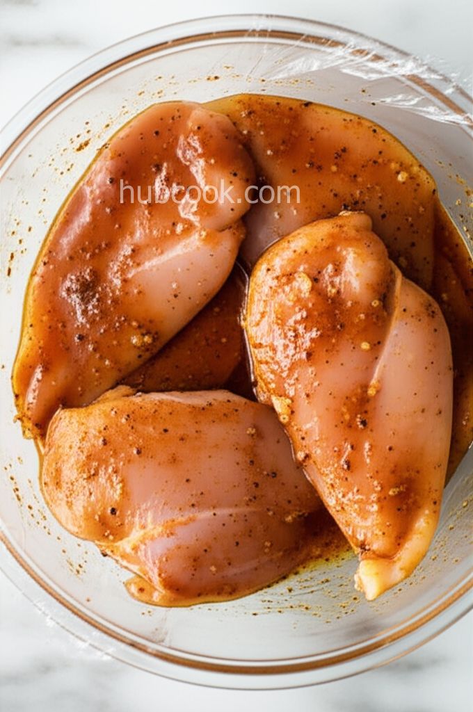 Red, White, and Blueberry Grilled Chicken