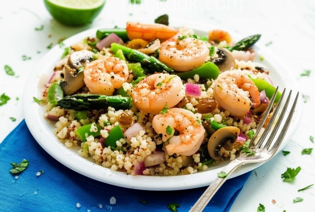 Shrimp and Quinoa