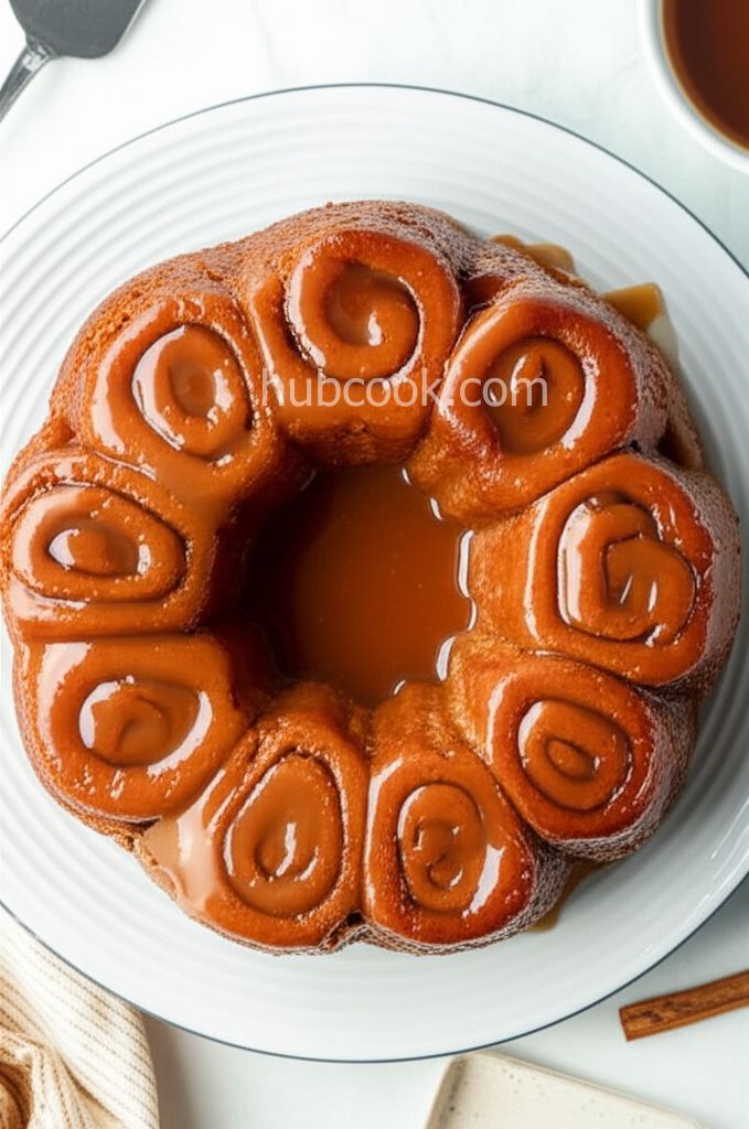 Simple Bundt Caramel Rolls