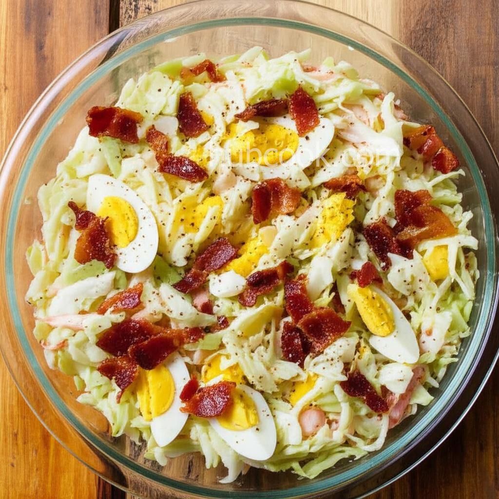 Southern Coleslaw with Mayo