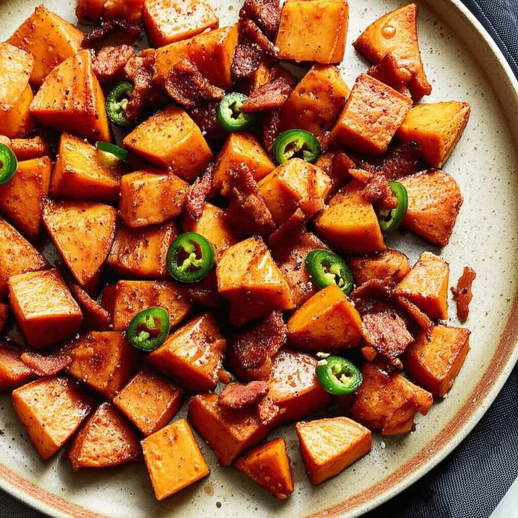 Spicy Sweet Potato Hash