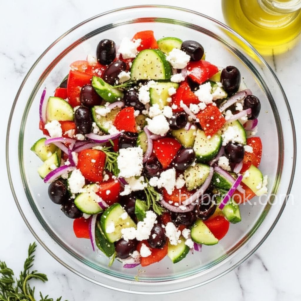 Sylvia's Easy Greek Salad