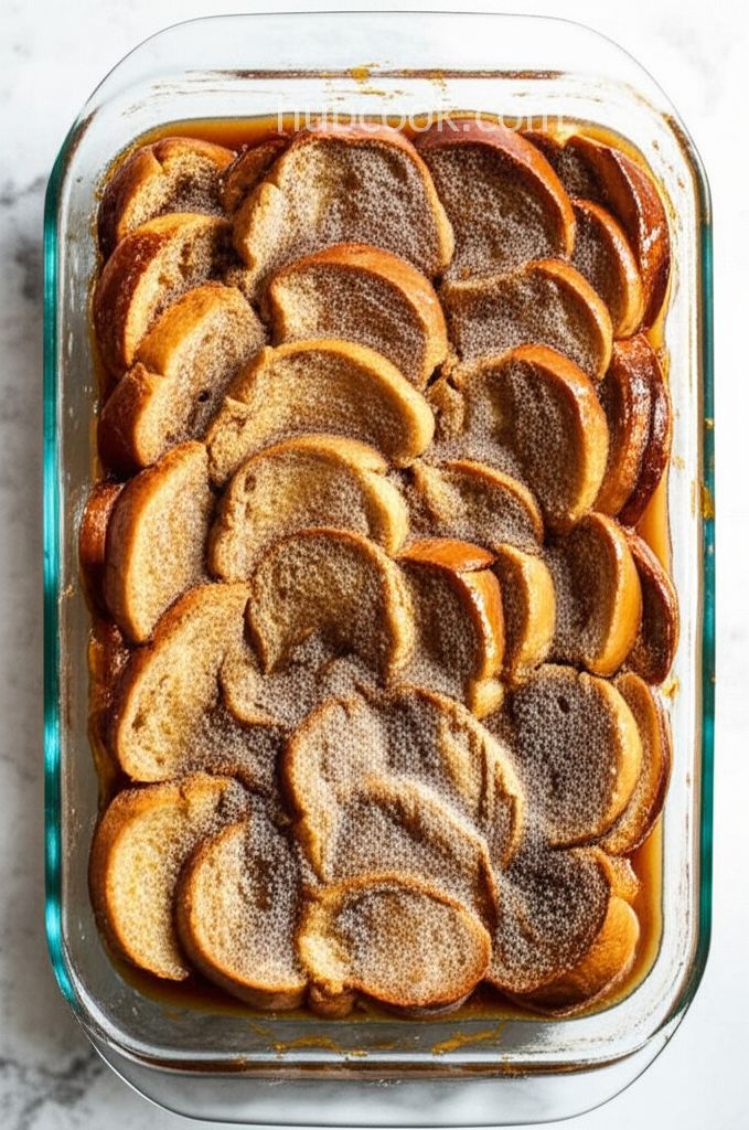 Syrup on the Bottom French Toast Casserole