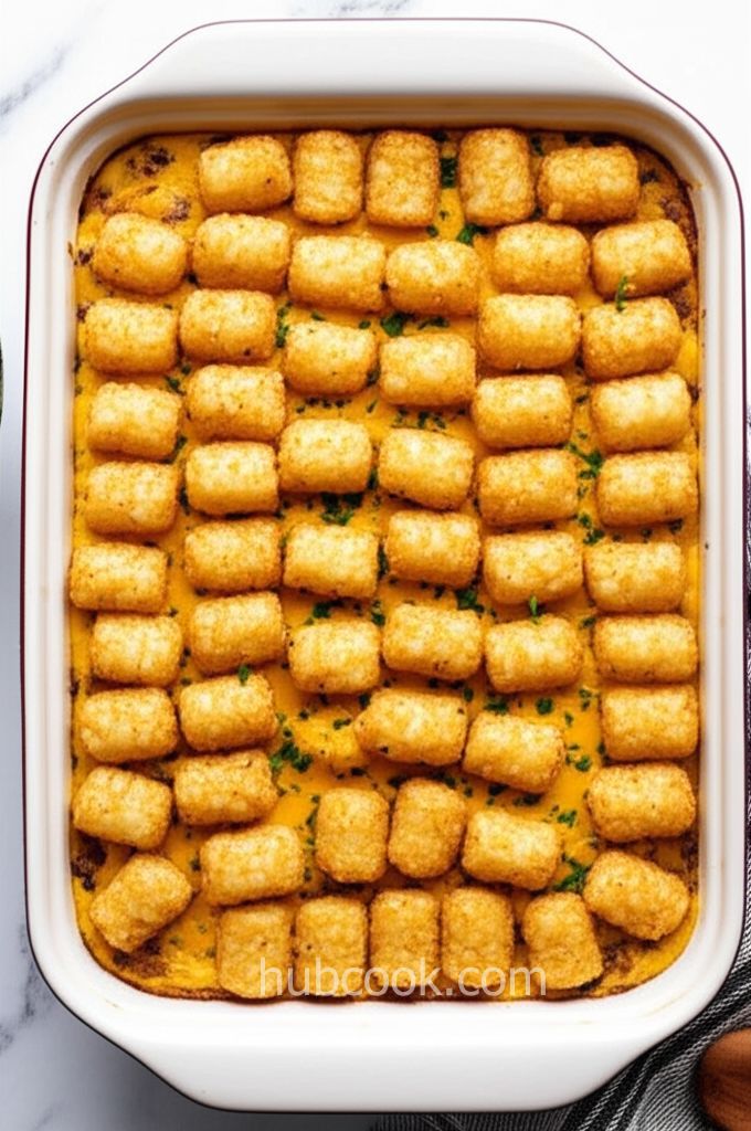 Tater Tot Breakfast Casserole