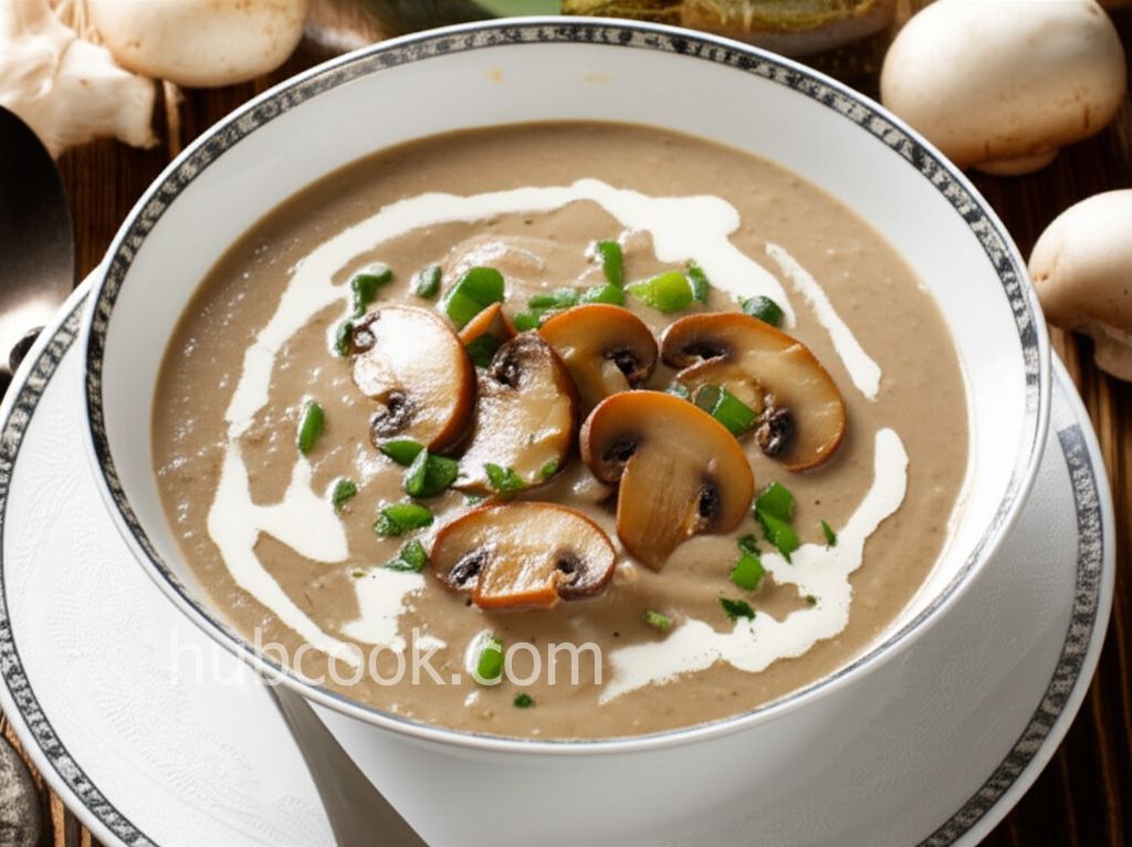 Trio of Mushroom Soup (Cream of Mushroom Soup)