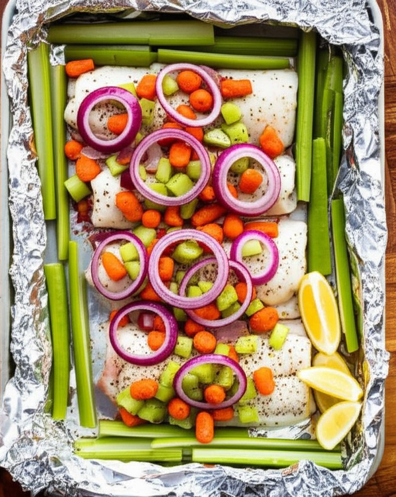Vegetable Steamed Tilapia