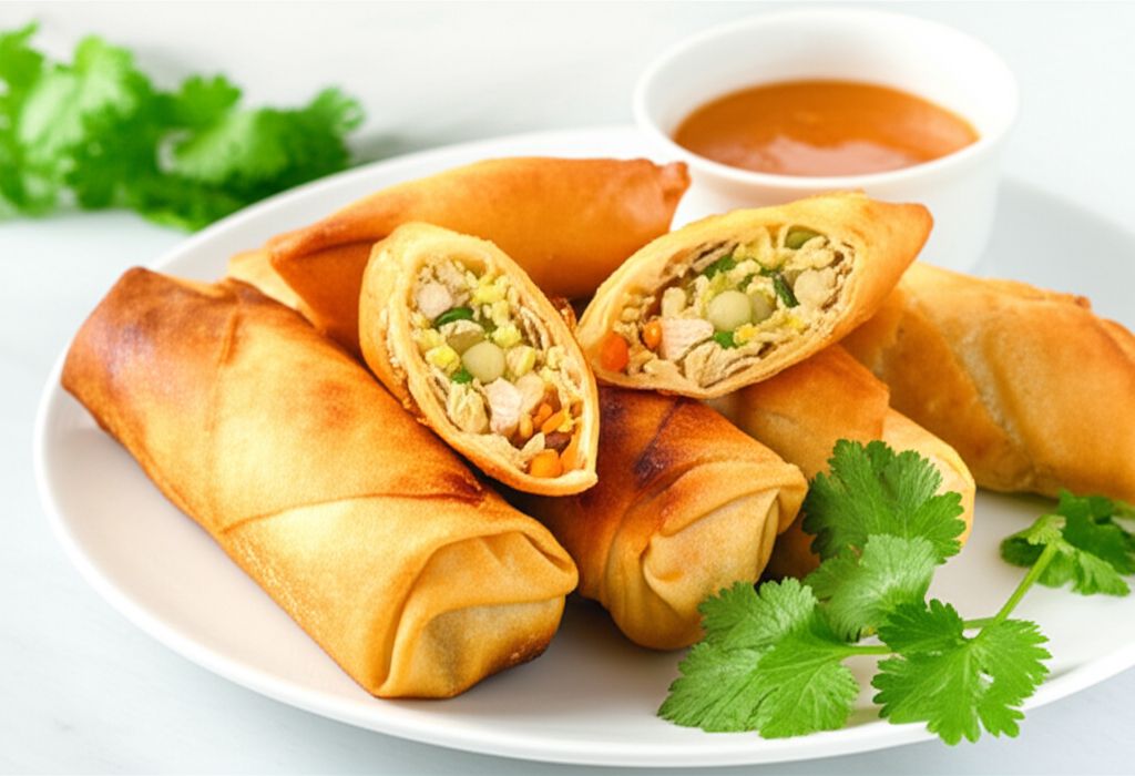 What the ELLE...Baked Egg Rolls