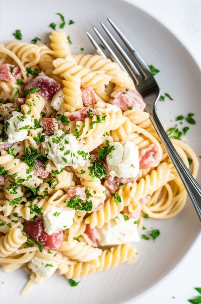 3-Ingredient Boursin Cheese Pasta