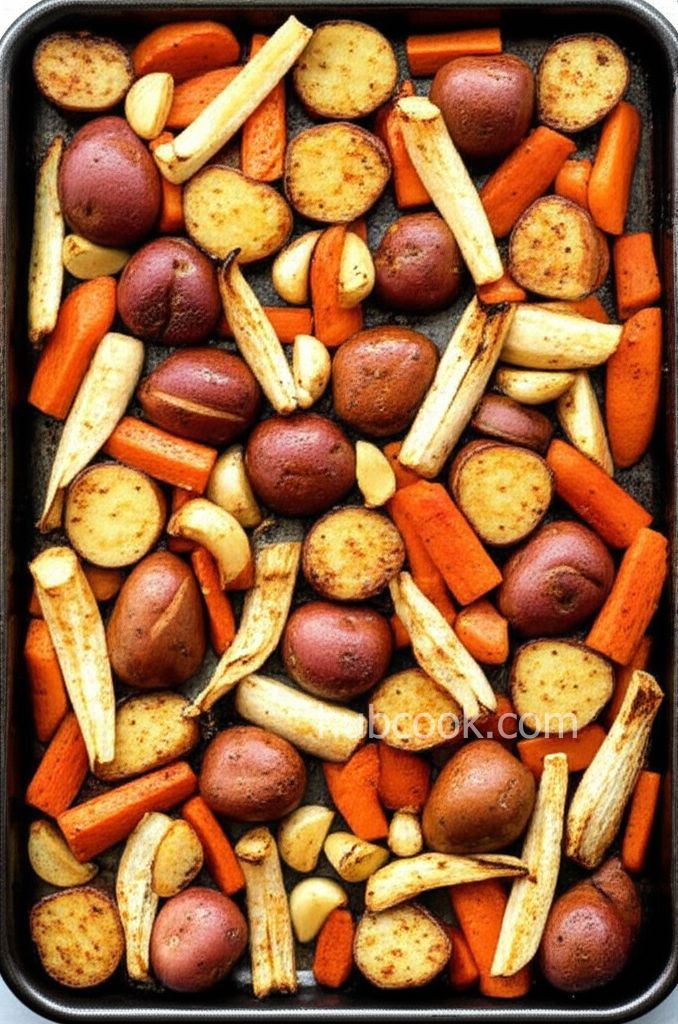 Absolutely Delicious Baked Root Vegetables