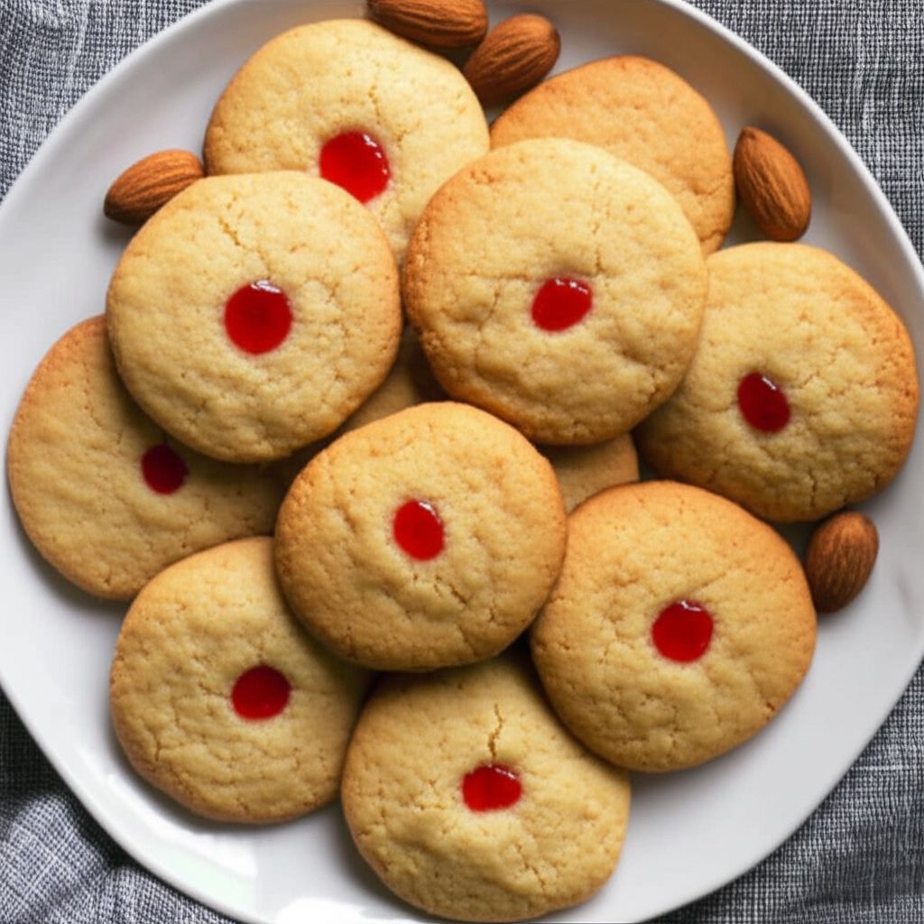 Almond Cookies (Dim Sum Variety)