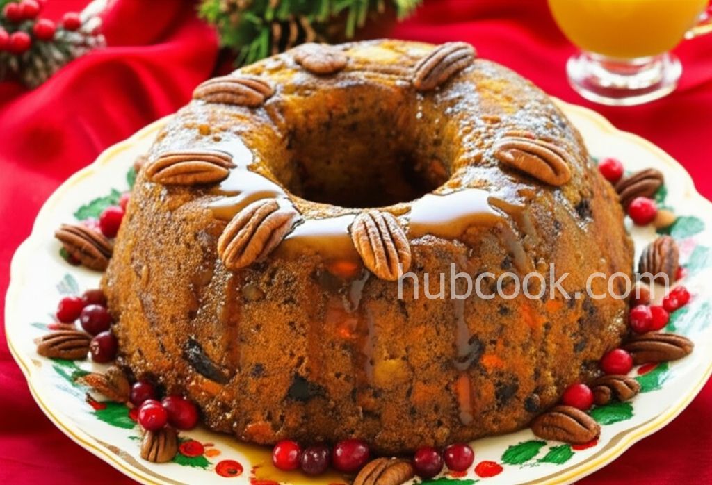 Apple and Carrot Christmas Pudding