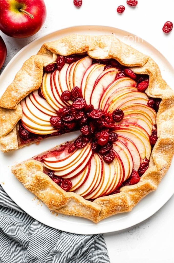 Apple-Cranberry Tart