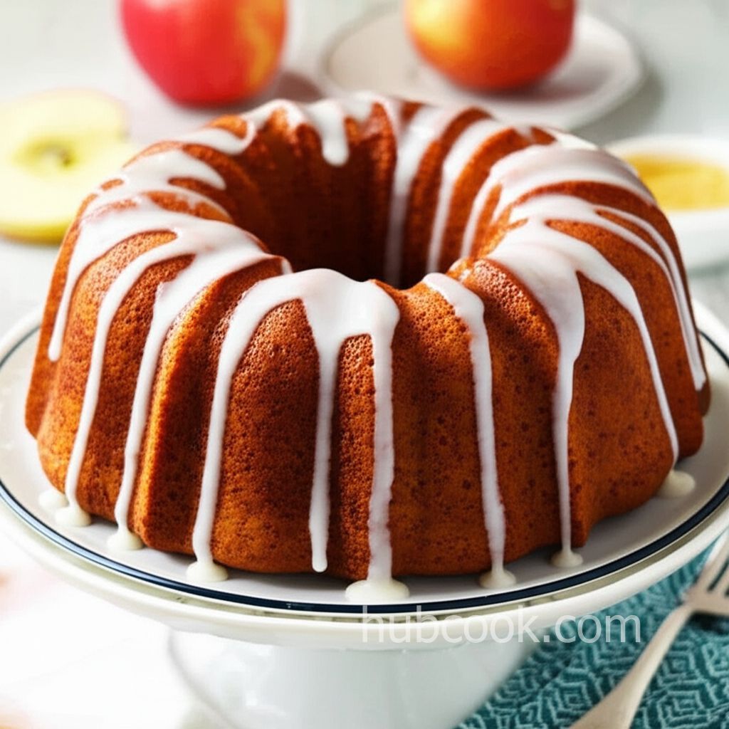 Autumn Apple Blender Cake