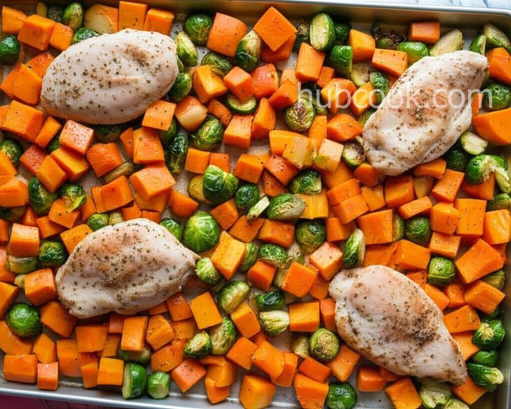 Autumn Rainbow Sheet Pan Dinner
