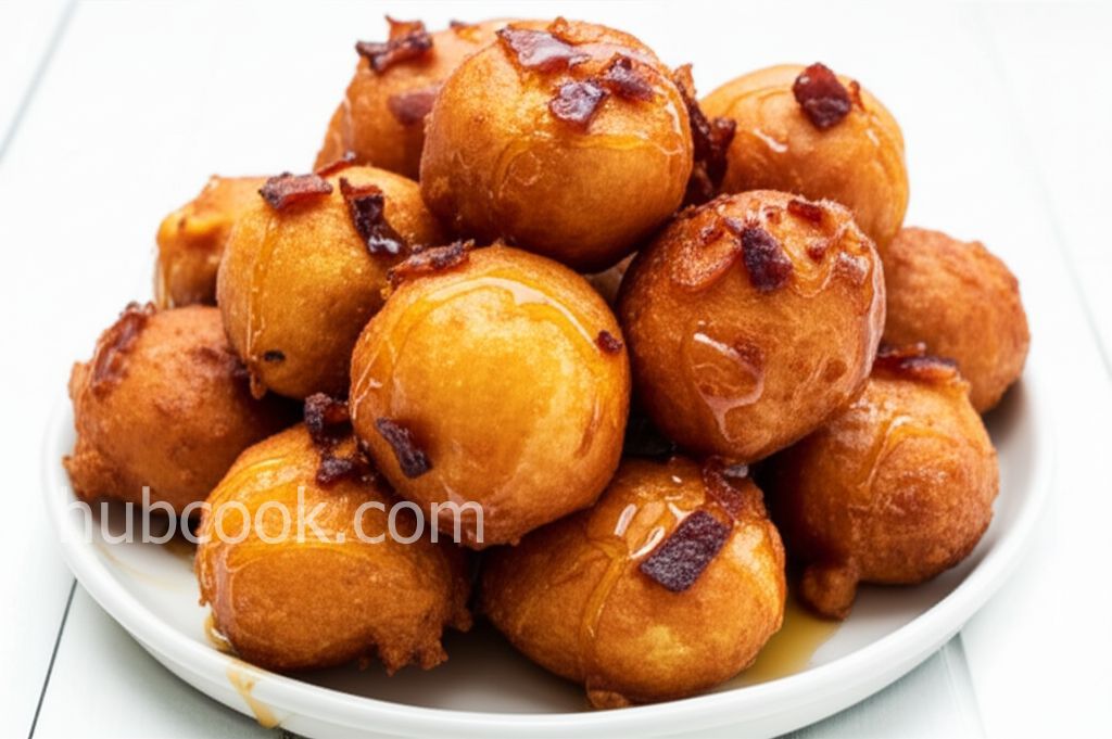 Bacon and Egg Doughnuts
