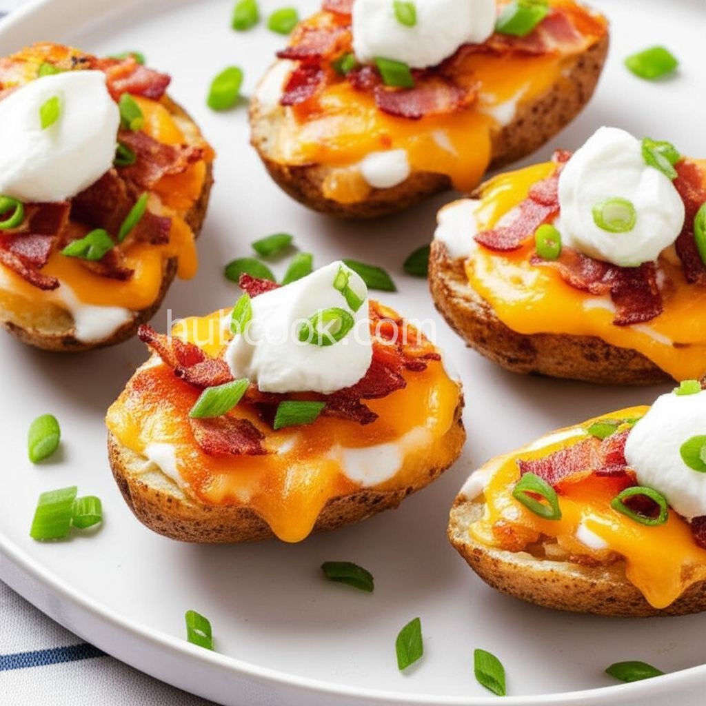 Bacon-Cheddar Potato Skins
