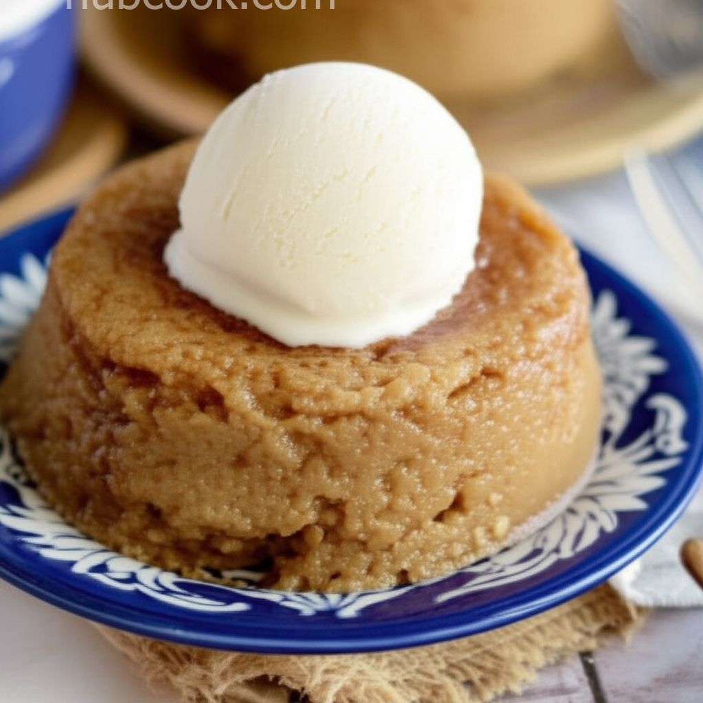 Baked Indian Pudding With Maple Syrup